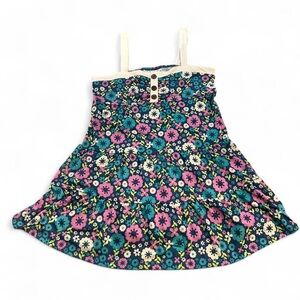 Y2K floral babydoll top 🌸 indie sleaze cottagecore cami tank